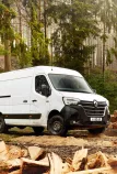 Renault Trucks Master 4x4 in a forest