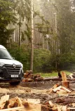 Renault Trucks Master 4x4 in a forest